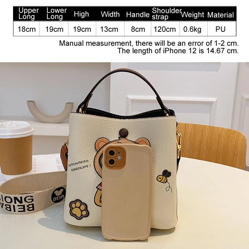 fashion handbag purse simple bucket bag female 2023 new classic female totes bag for women casual Girl shoulder crossbody bag