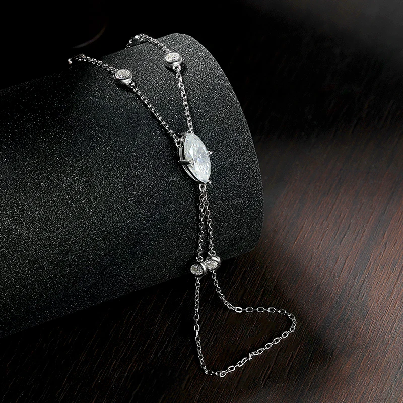 Thumbnail 4 - #18 Trending Moissanite Bracelets Right Now