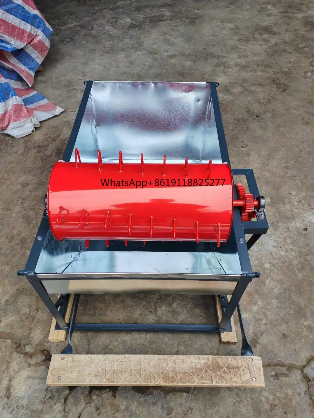 Backbone Paddy Sheller, Sorghum Sheller Machine, smallPeanut Thresher Machine para Farm, mais novo