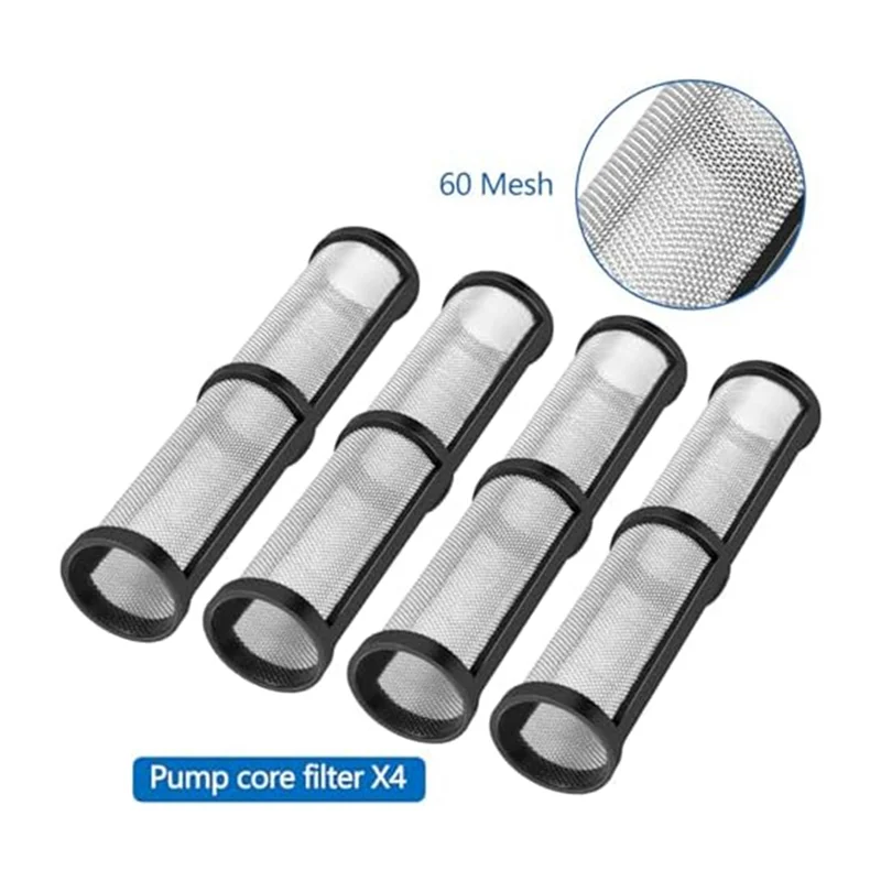 

A83I-Airless Spray Filter Kit,Compatible With 390 395 490,60 Premium Airless Spray Toolfilter Screen For Airless Sprayers