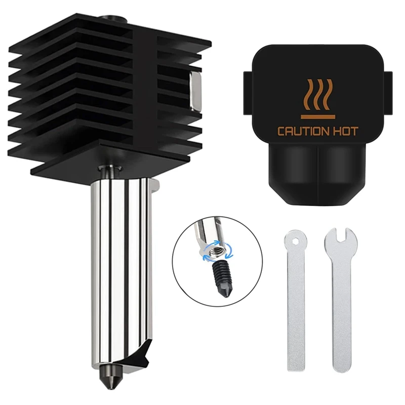 AC17-Hotend Kit For Bambu-Lab A1/A1 Mini, 3D Printer Parts Replacement Print-Head For Bambu-Lab A1/A1 Mini 3D Printer