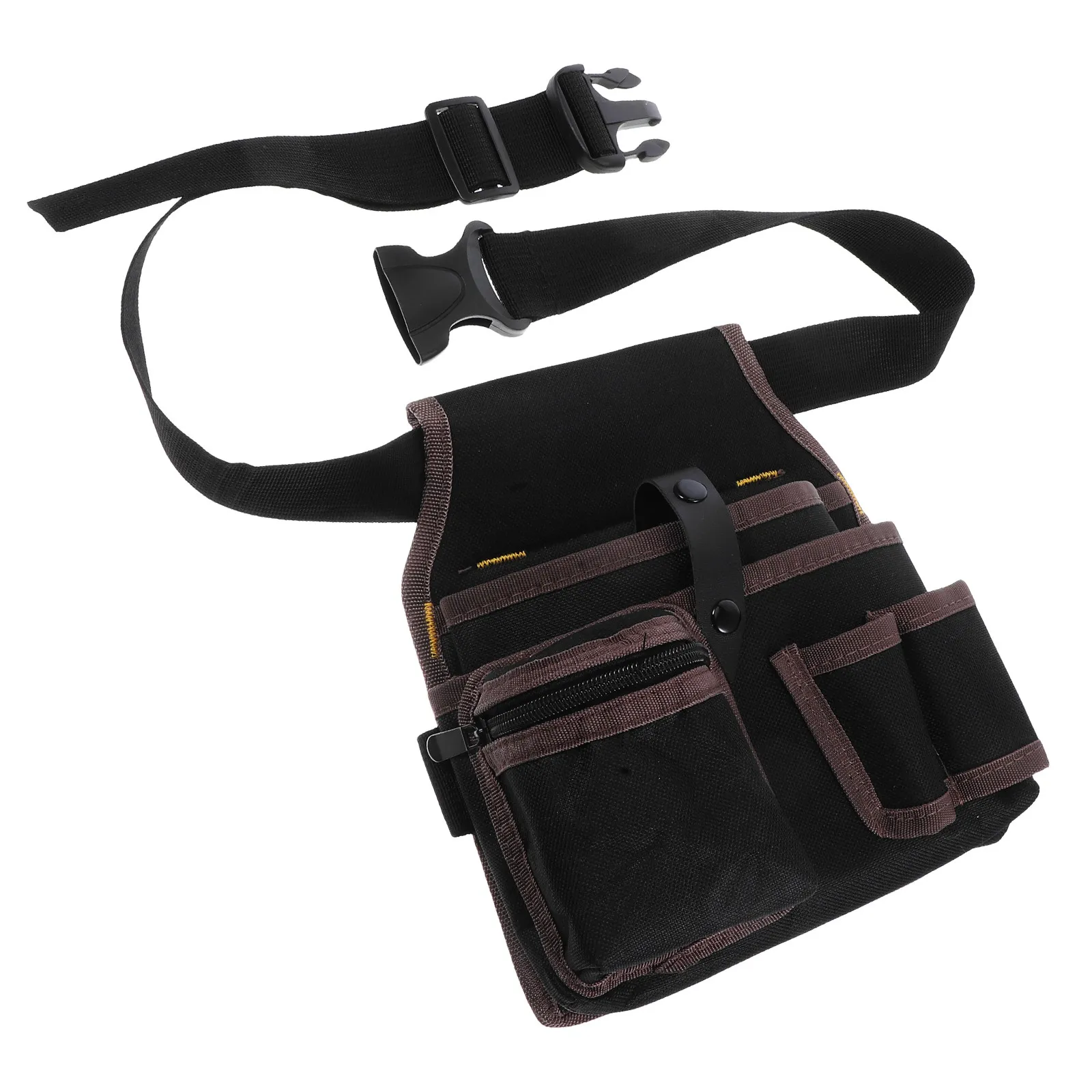 1Pcs Premium Electrician Tool Bag Oxford Cloth Waist Pouch Heavy Duty Multi Pocket Organizer for Tools Storage Work Efficiency