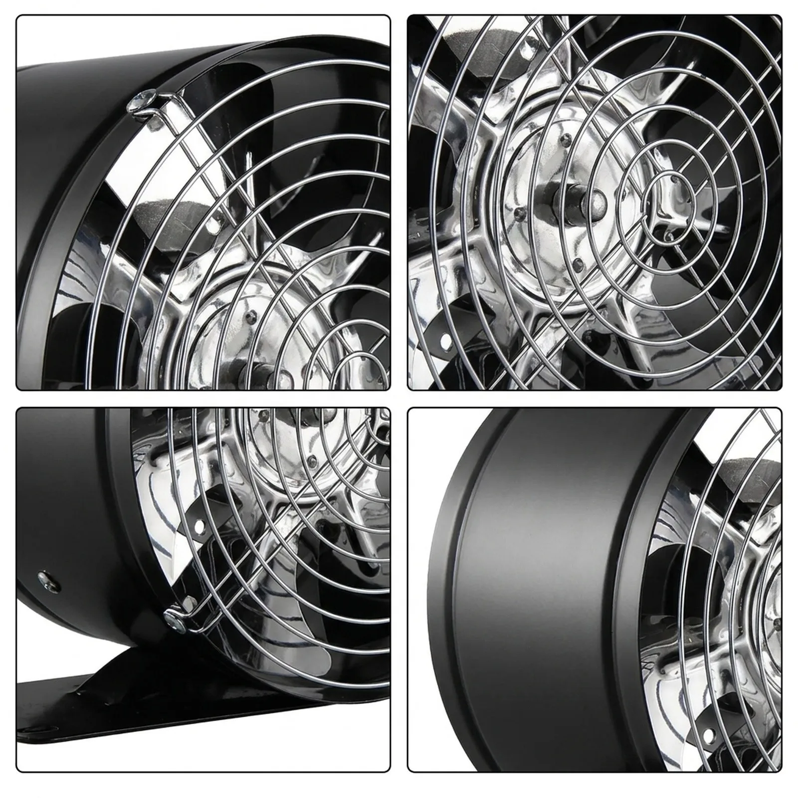New for exhaust for fan Extractor Duct for fan 600 M³/h Iron Shell Power Saving 50Hz Reinforced Strong Suction Strong Wind