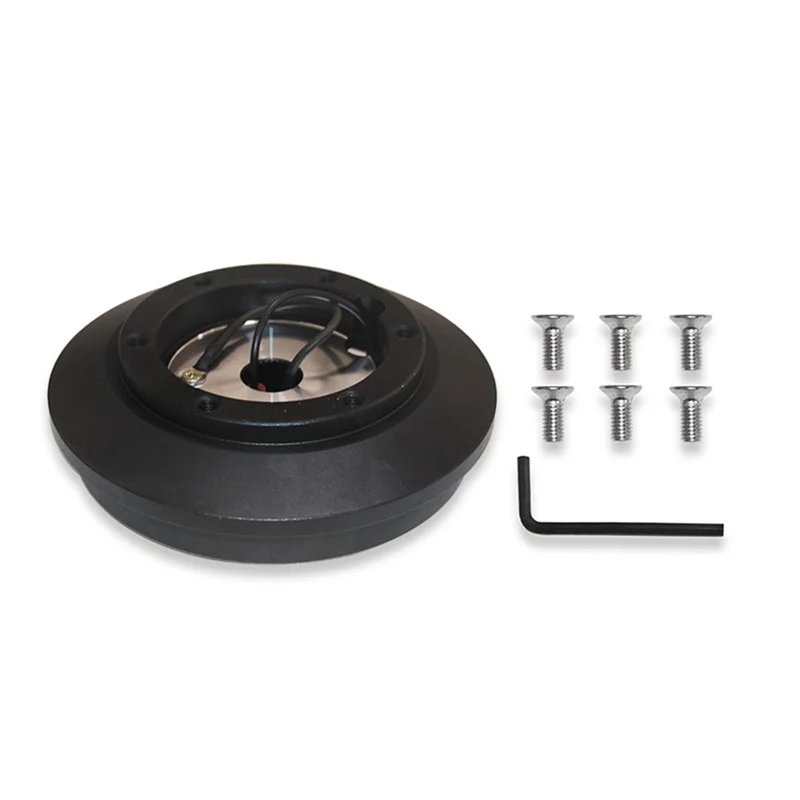 

121H Aluminum 6-Hole Steering Wheel Short Hub Adapter For Toyota Land Cruiser Supra Celica Lexus IS350 IS250 IS300