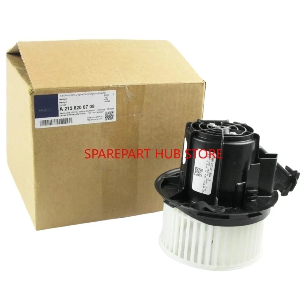 OEM A2128200708 A/C Heater Blower Motor For Mercedes Benz W204 W212 C250 E250 E63 E300 CLS350 C200 E350 AMG Left-hand drive