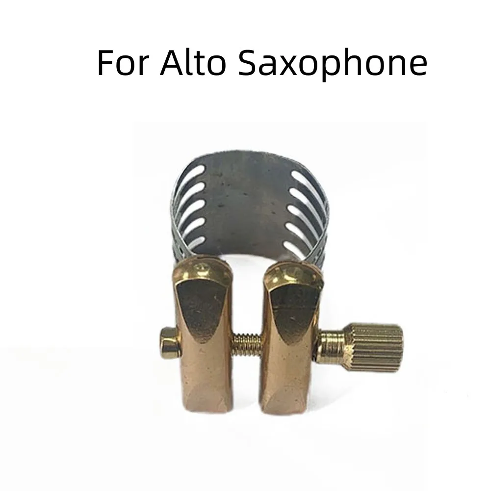 Portable Mouthpiece Clip Saxophone Fastener 1pcs Alto Easy To Install Fastener For Soprano High Quality Metal Clip