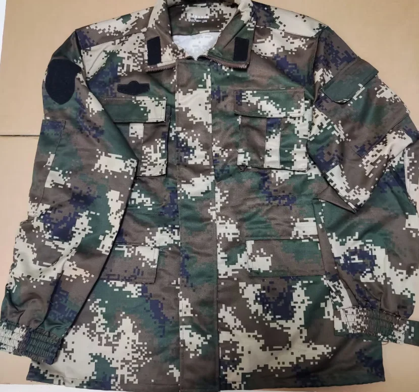 

Китайская камуфляжная форма 07 Guard, винтажная, коричневая, зимняя, утепленная, в комплекте: куртка, брюки, шапка