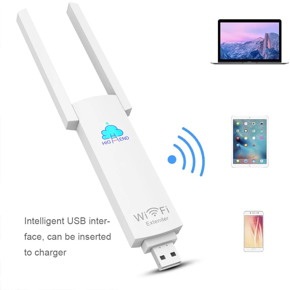 PIXLINK UE02 pemanjang sinyal Wifi, Router nirkabel penguat penguat sinyal Wifi 300M cocok untuk drone