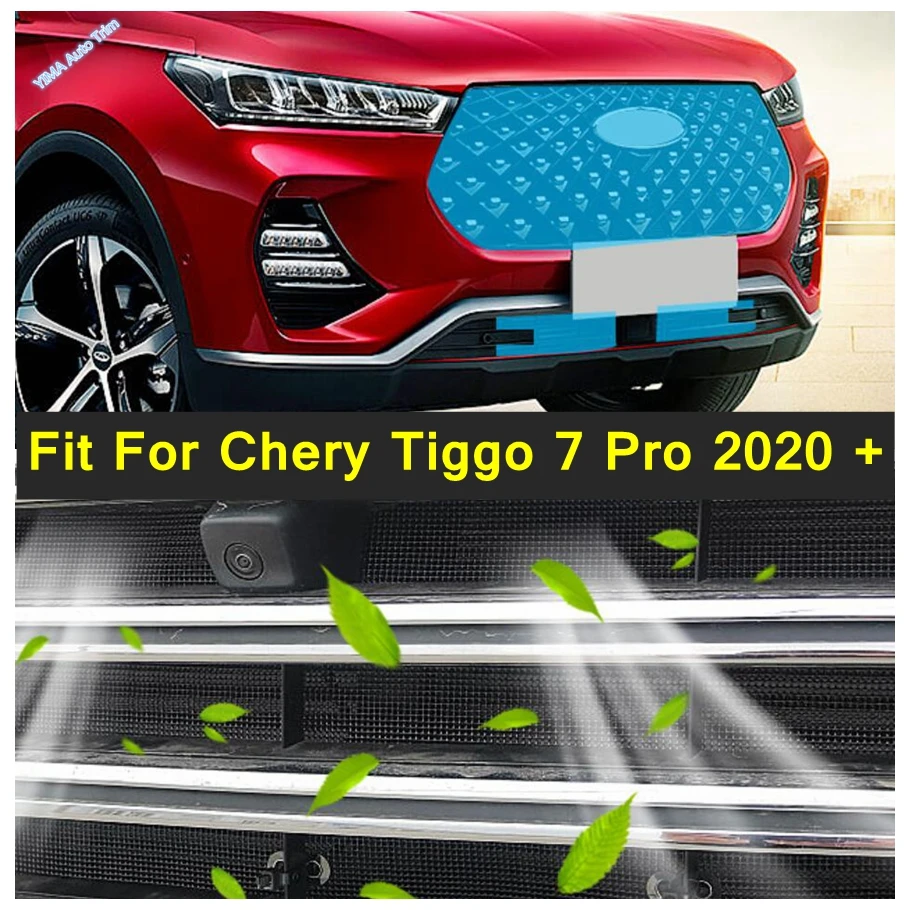 

Metal Auto Middle Insect Screening Mesh Front Grille Insert Net Dust Protection Fit For Chery Tiggo 7 Pro 2020 2021 Accessories