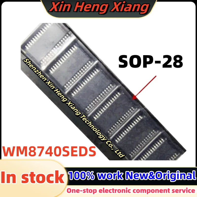 

(5-10pcs)WM8740 WM8740SEDS sop-28 Chipset