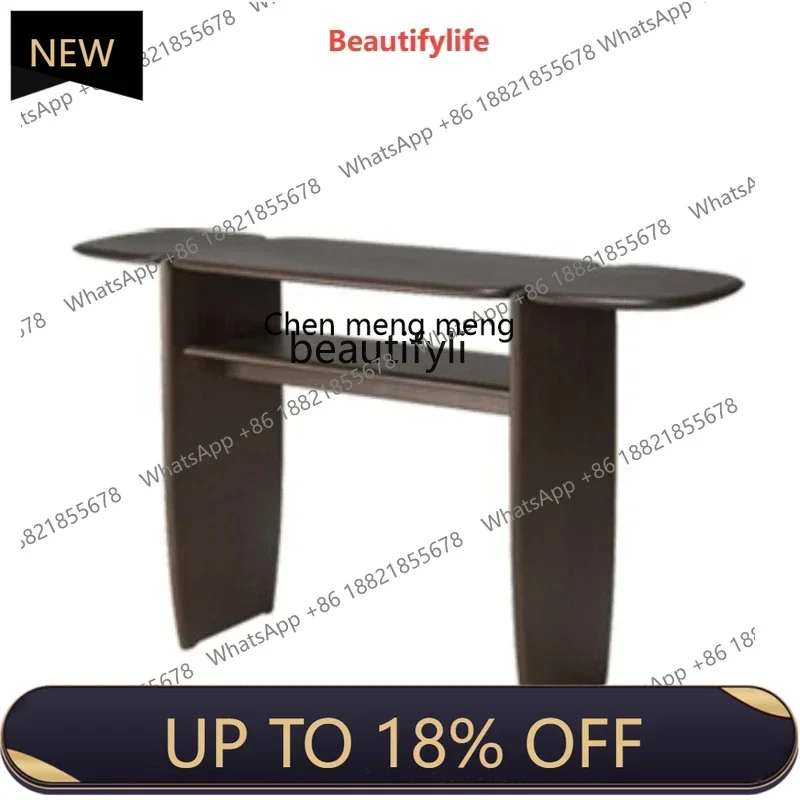 

P178 French Simplicity Entrance Cabinet Home Living Room Sideboard Cabinet Home Console Tables Entrance Wall Console Tables