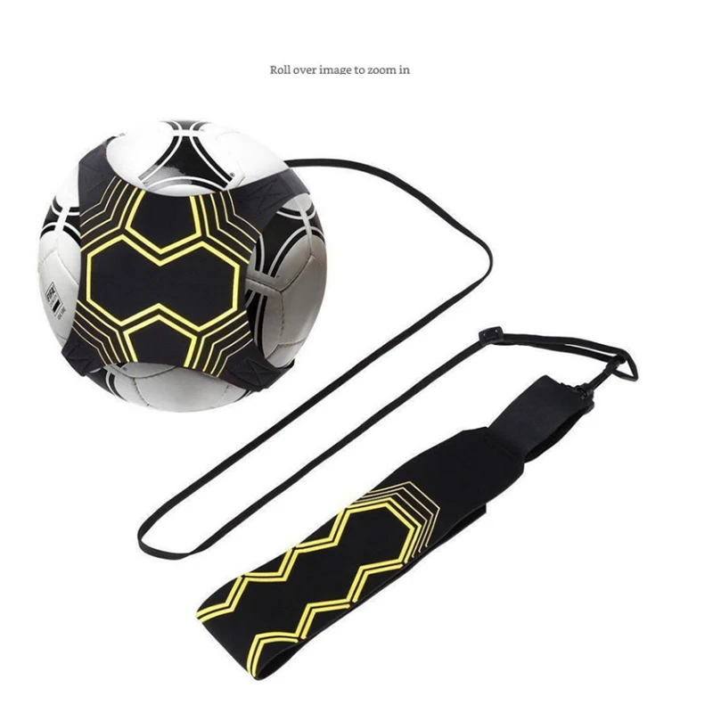 Soccer Ball Juggle Bags Children Auxiliary Circling Belt Kids Football Training Equipment Kick Solo Soccer Trainer Football Kick