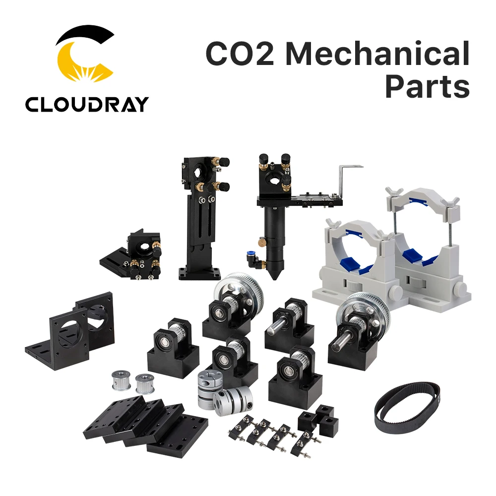 Cloudray E Series CO2 laserowe części mechaniczne części metalowe do DIY maszyna do laserowego cięcia i grawerowania CO2