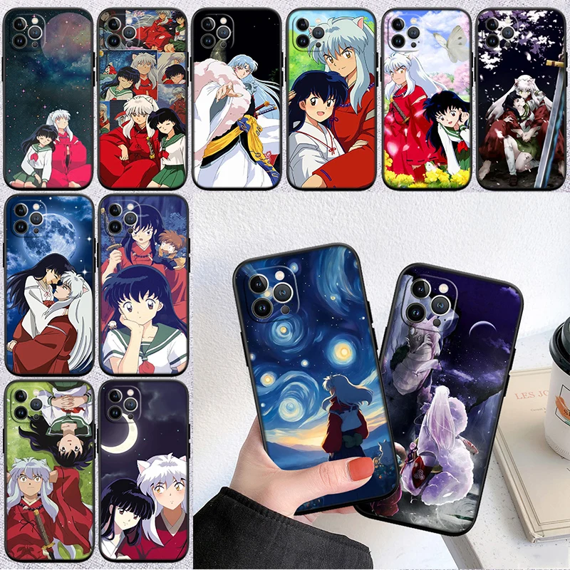 Inuyasha Anime Phone Case for Samsung Galaxy Note 8 9 10 20 Ultra Lite Plus A03 A06 A16 A11 M21 M35 A72 S25 Core Pro Quantum 2
