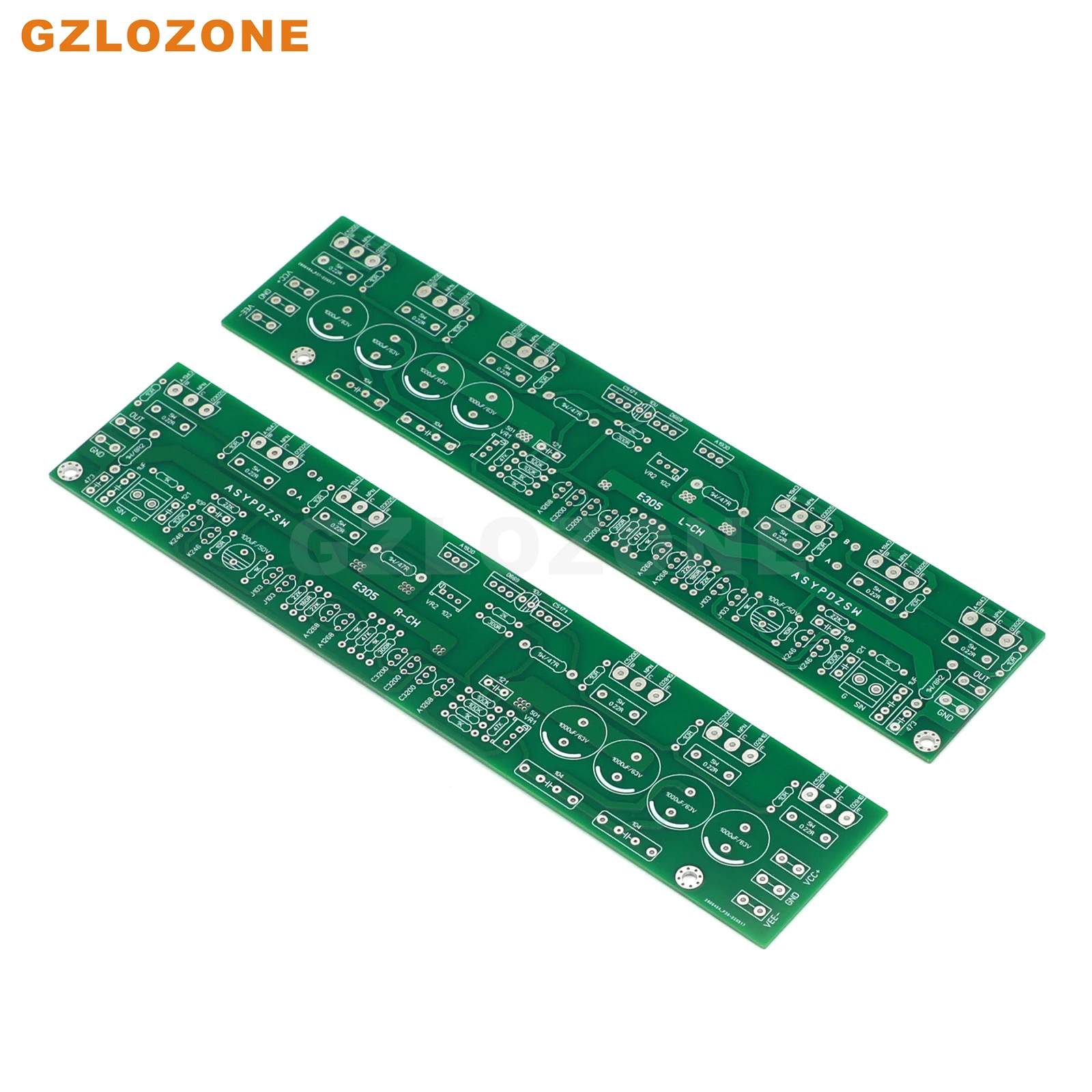 2CH HIFI E305 FET Differential Architecture Power Amplifier Bare PCB Base On Accuphase E-305 Circuit