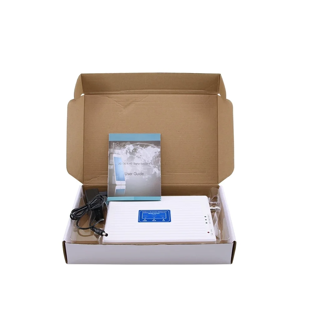 

3 Network Mobile Phone Signal Amplifier 4G 5G Booster 900MHz 1800MHz 2600MHz Wireless Signal Enhancement Transmitter