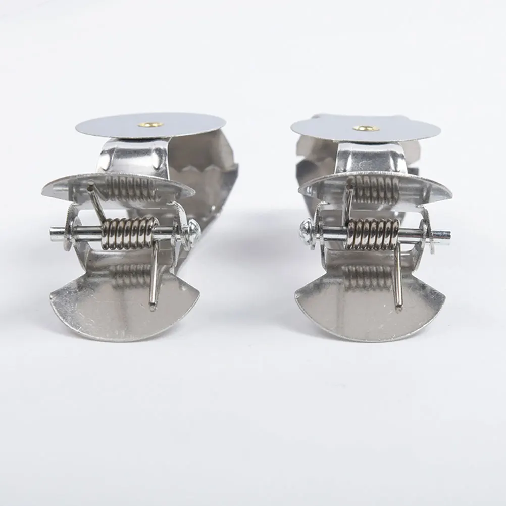 

10pcs Curtain Strong Drapery Tieback Drapery Holdback Clamp Holdback Clamp For Home Hotel Decorative Accessory