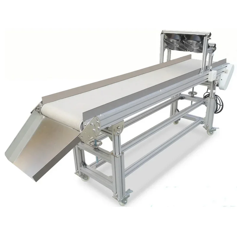 Belt Line Workbench Assembly Line Belt Conveyor Small Conveyor Belt Logistics Express Injection Molding Machine Food Workshop