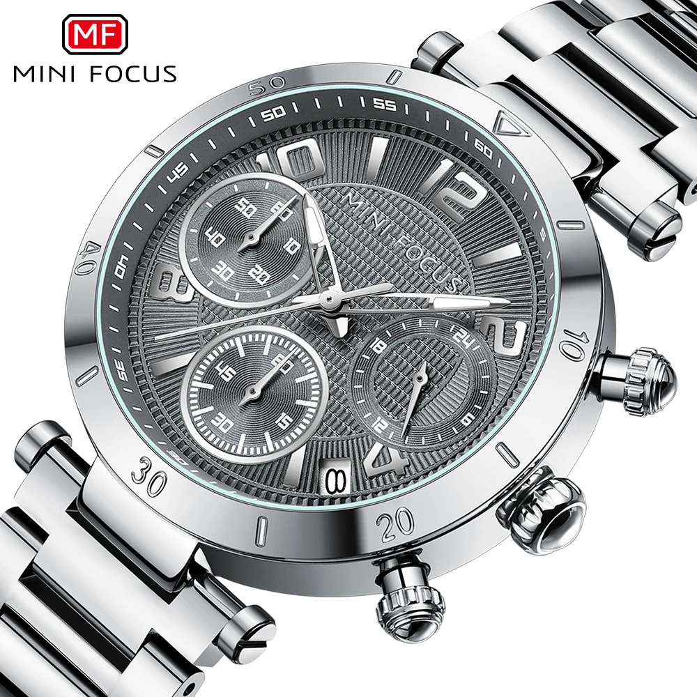 

MF0489 Woman Watch Stainless Steel Waterproof Auto Date Elegant Ladies Wristwatch Luxury Original Quartz Watch for Women New
