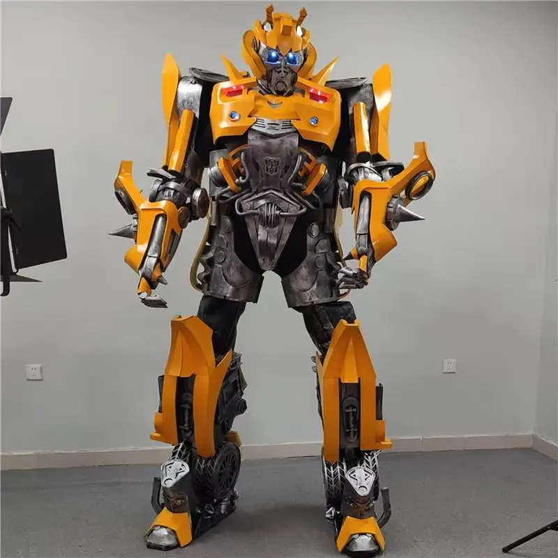In Stock Bandai Anime Large Real People Wear Robot Props Clothing Armor Costume Cosplay Collection Model Toy Xmas Gifts