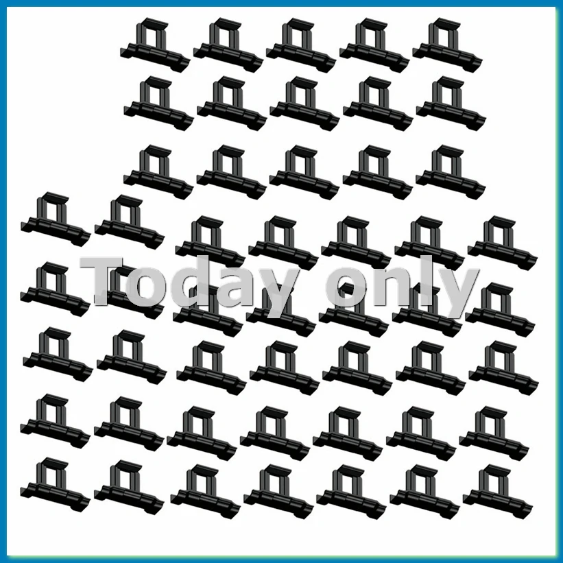 

50 шт. 30-мм зажимы для отвода воды с солнечных панелей, клипсы для дренажа фотоэлектрических панелей, автоматическое удаление застоявшейся воды и пыли - A33R