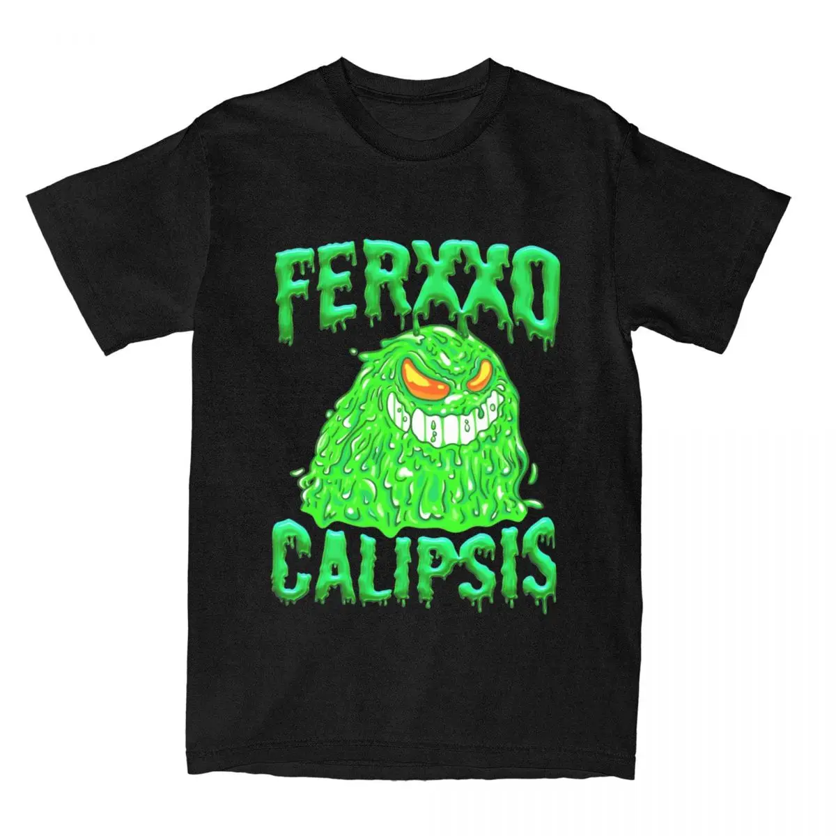 

Feid Ferxxo Calipsis Nitro Monster 2024 Tour Merchandise Shirt Men Women FERXXOCALIPSIS Fun 100% Cotton Graphic Printed Cloth