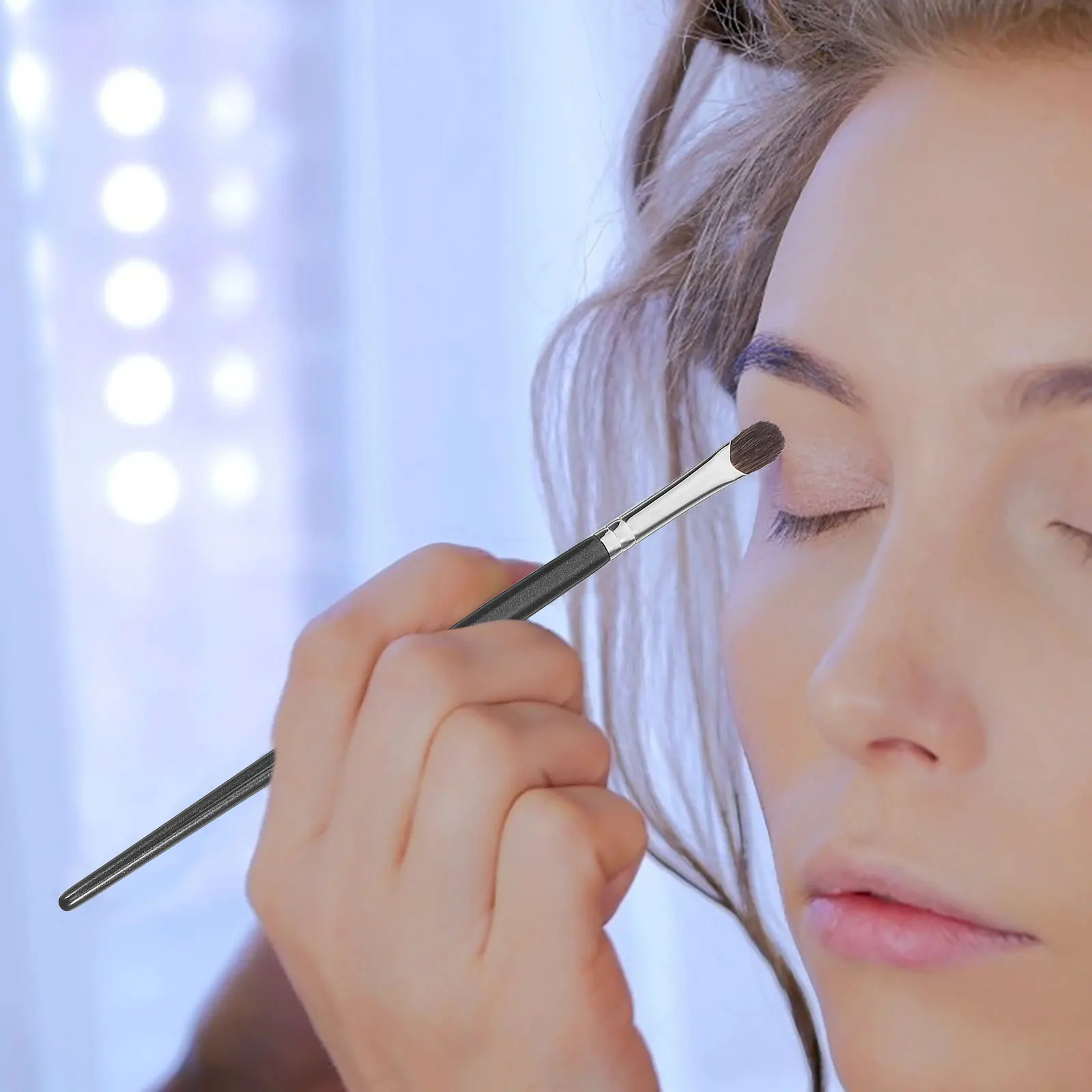 

Eye Shadow Matte Fine Gloss Wool Horse Hair Girls Cosmetics Makeup Tool Makeup Brush Professional Brushes for Women