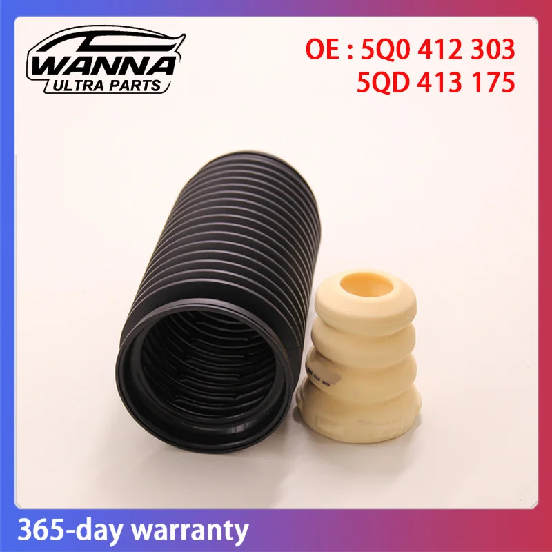 

OE 5Q0412303 5QD413175 Bumper Shock Absorber Rubber Buffer for Audi A3 VW Golf 7 5Q0 412 303 5QD 413 175
