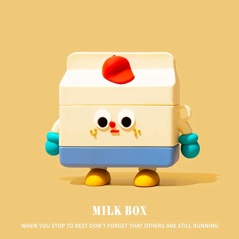 ثلاثية الأبعاد الآيس كريم جرو غطاء الكرتون ل AirPods 4 حافظة لطيف حقيبة سماعة الاذن ل AirPods Pro 2 شحن غطاء ل AirPods 4 3 2 1 #4