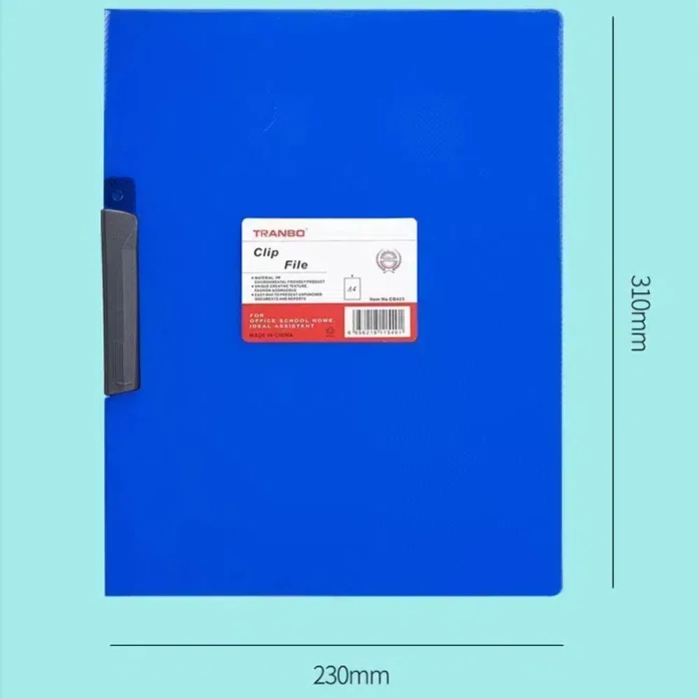 Candy Color Colorful Simple File Rotating Test Paper Folder Report Folder Pp Transparent Folder Office File Storage Folder