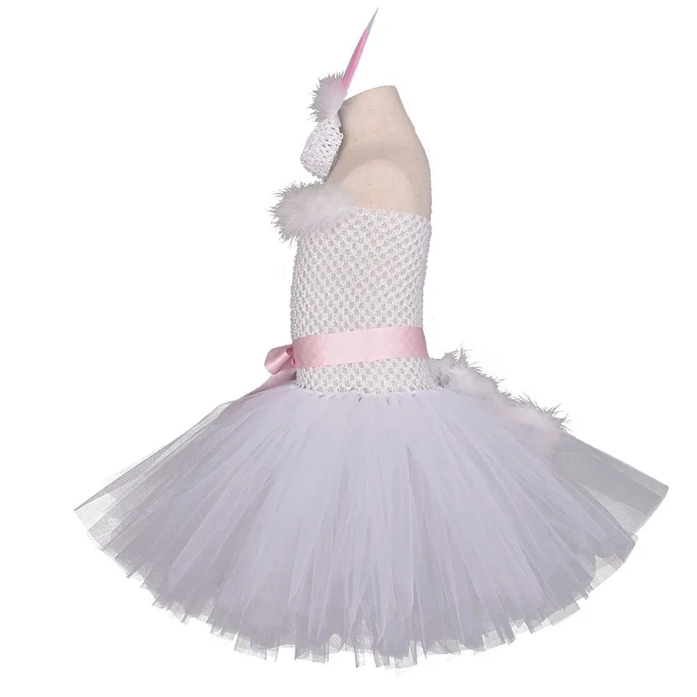 2Pcs Rabbit Easter Kid Costume Set White Size 110 Girl Outfit Festival Clothing Cute Cosplay Birthday Gift Girl Outfit Easter