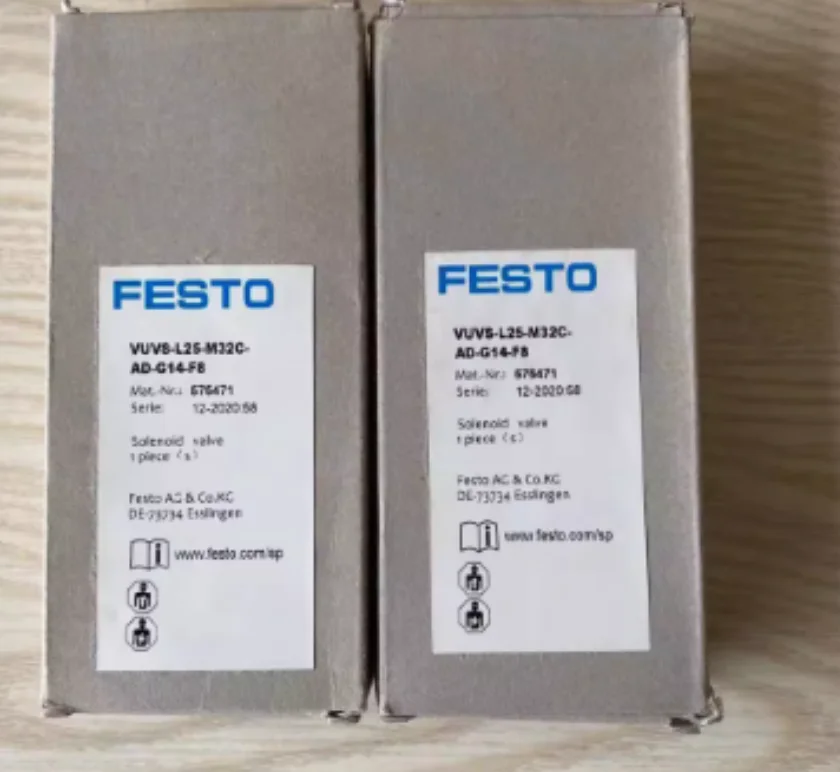 

New original FESTO Solenoid valve VUVS-L25-M32C-AD-G14-F8 VUVS-L25-M32C-AZD-G14-F8