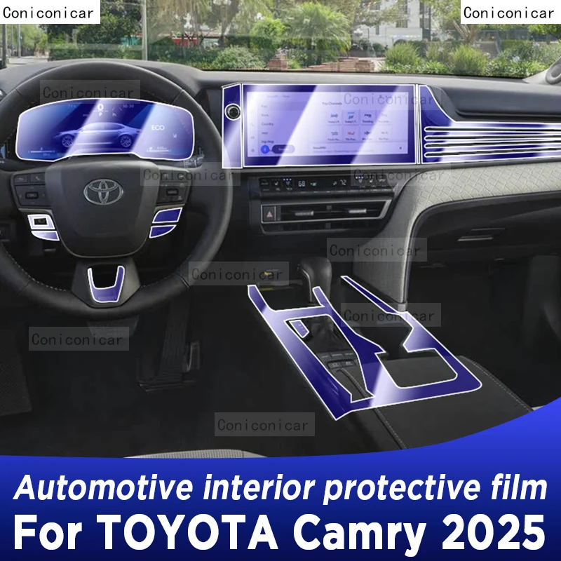 

Для TOYOTA CAMRY 2025 Панель приборной панели Навигация Автомобильная внутренняя защитная пленка ТПУ против царапин