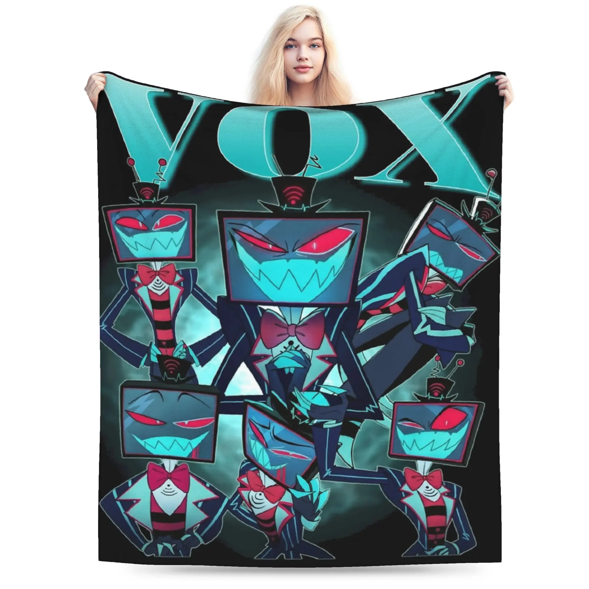 Vox Limited Vintage Bootleg Hazbins Hotels Blanket Winter Soft Throw Blanket For Adults Living Room Flannel Bedspread Bed Cover
