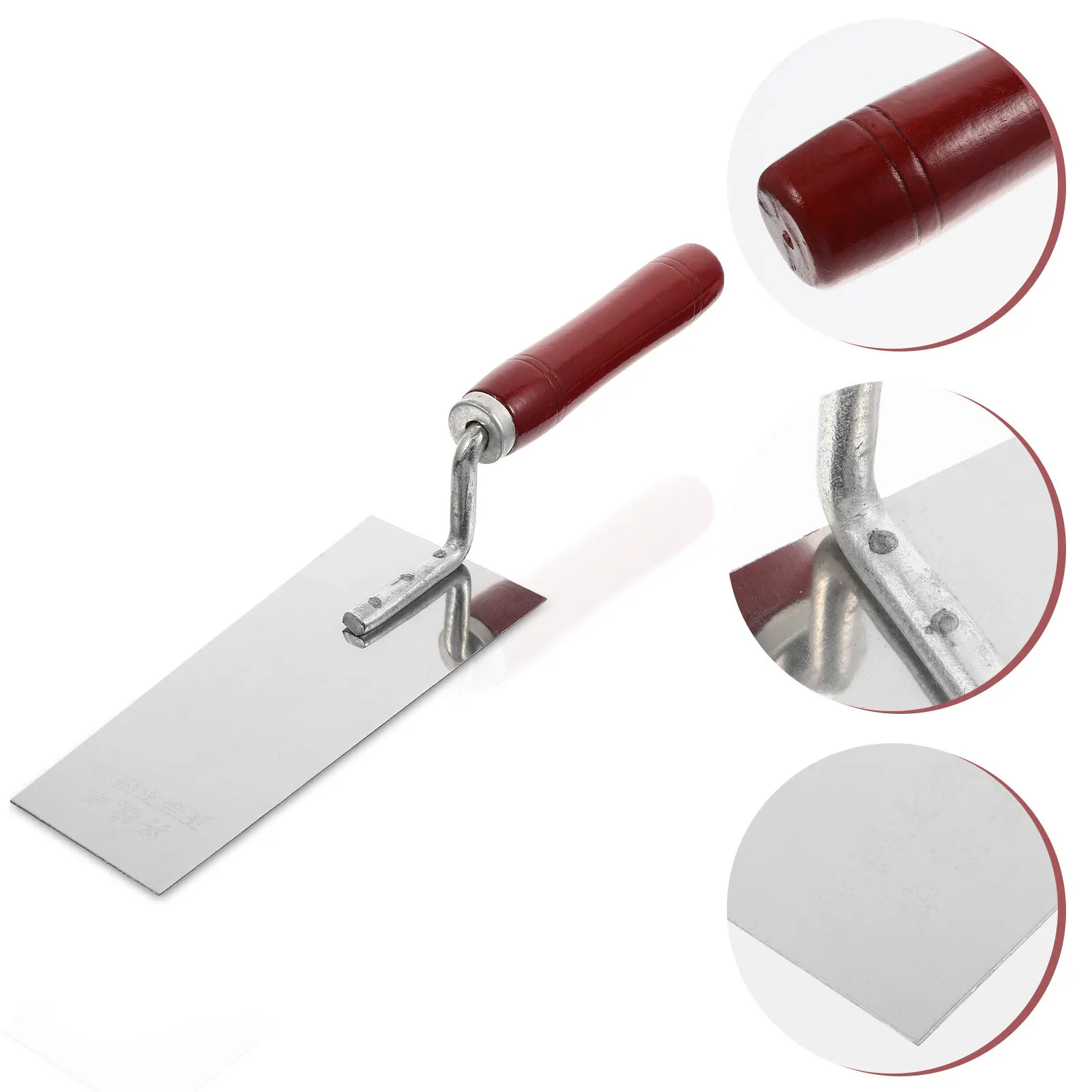 Premium Stainless Steel Finishing Trowel Putty Cutter for Drywall Joints Plaster Leveling Cement Smoothing Construction Spatula