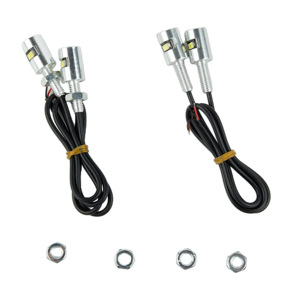 High Quality Led License Super Bright White Car DC12V Long Lasting Low Consumption Motorcycle 0.24W 17x12x12mm