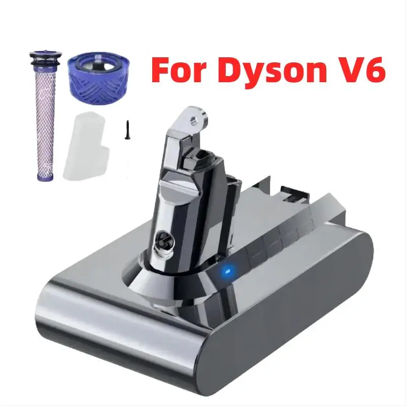 6000mAh suitable for Dyson V6 V7 V8 V10 V11 DC31A DC34B series battery SV03 DC62 SV10 SV11 SV12 SV14 SV15 vacuum cleaner battery