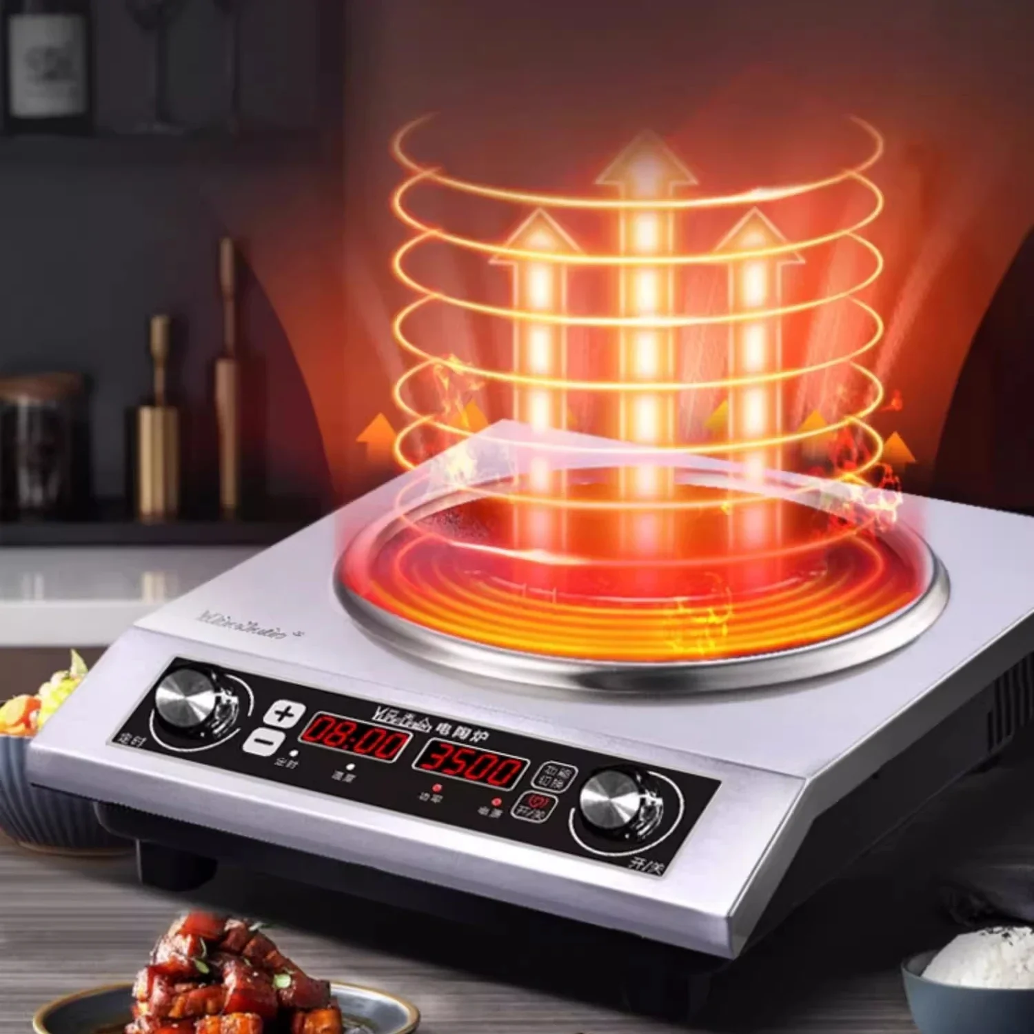 Concave electric ceramic stove official genuine flagship store household high-power induction cooker 3500W commercial 5000w