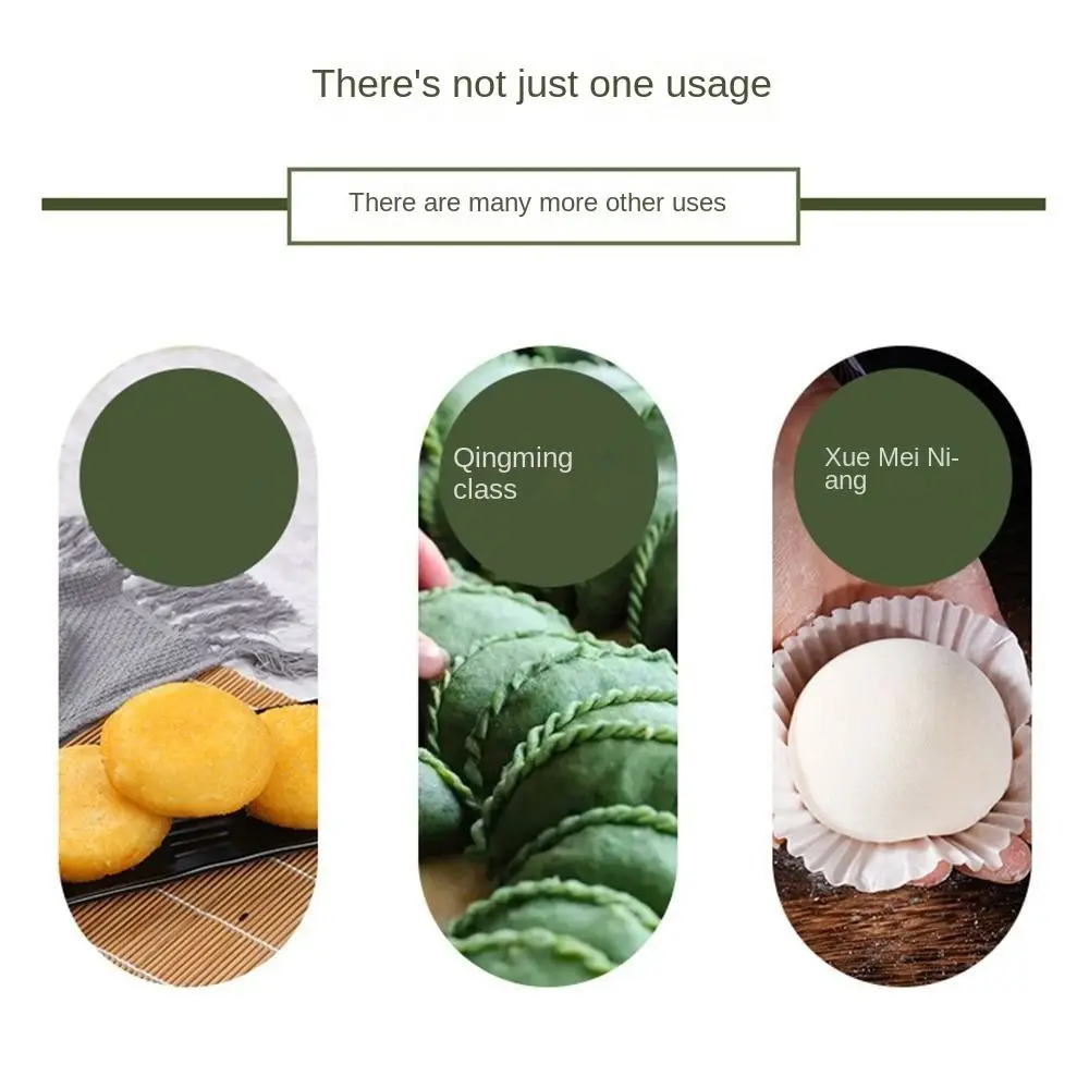 Hand Press Sweet Green Rice Balls Skin Molds Non-stick Oval Dumpling Skin Wrapper Mold Multifunctional Labor-saving