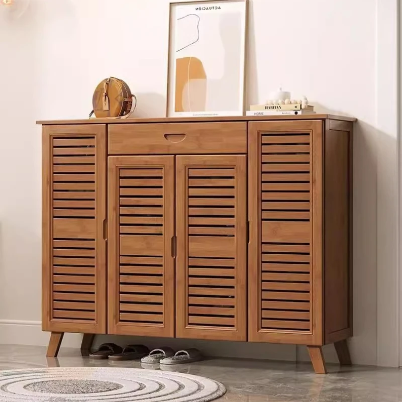 Shoe Shelf Slim Dustproof Shoe Cabinet Shoe Rack Shoe Organizer Shoe Storage Multi Layer Stackable Space Saving Home Entryway