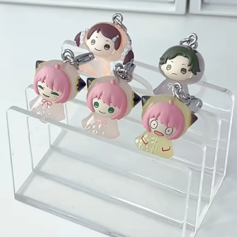 

Брелок-подвеска Spy X Family Gashapon: Аня Форджер, Бекки Блэкбелл, Дэмиан Дезмонд. Аниме-брелок, милый подарок для девочки на день рождения.