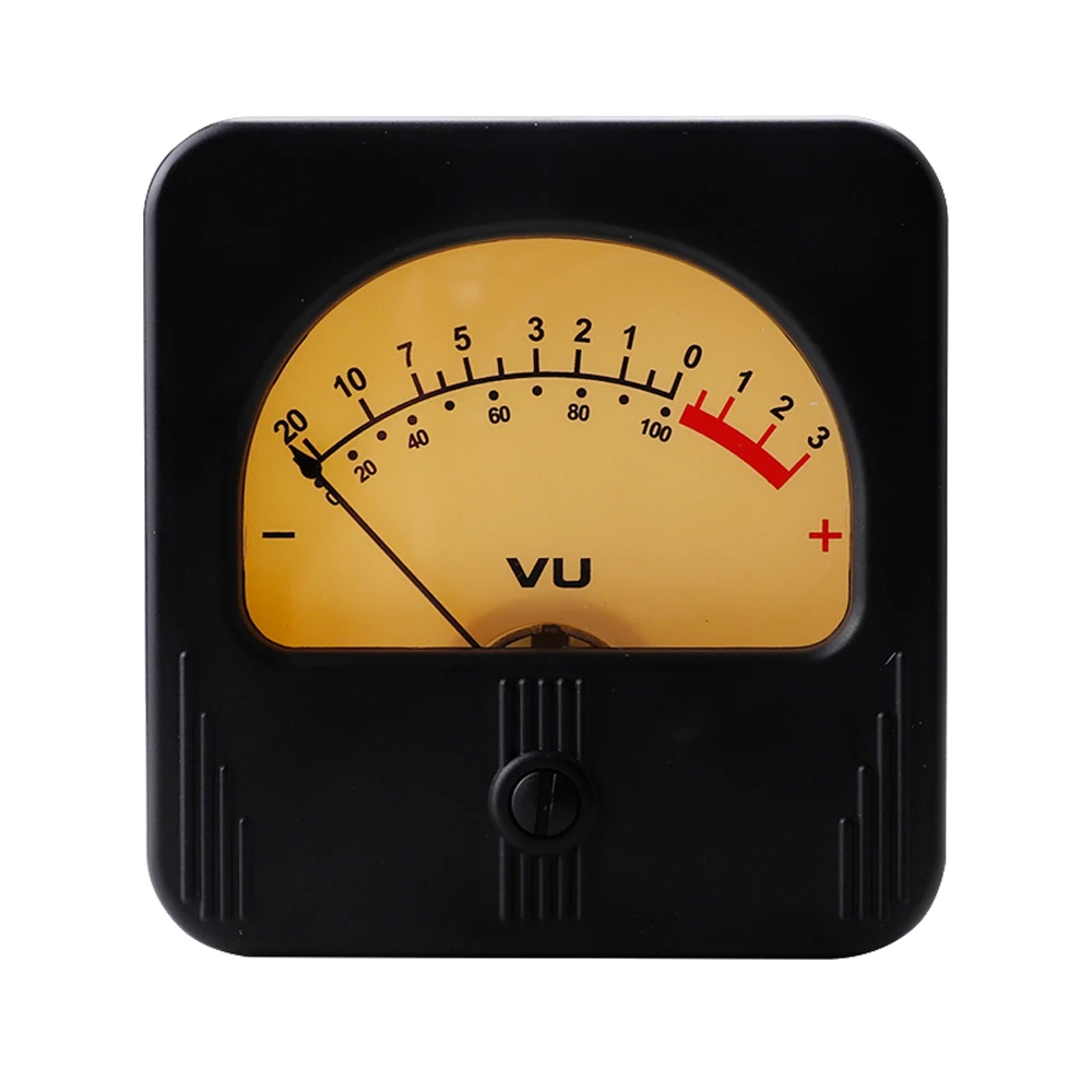 

High Precision DB Amplifier Meter Power Meter Volume Meter 2.8-3.8V 20mA Rectified VU Level Meter With Backlight