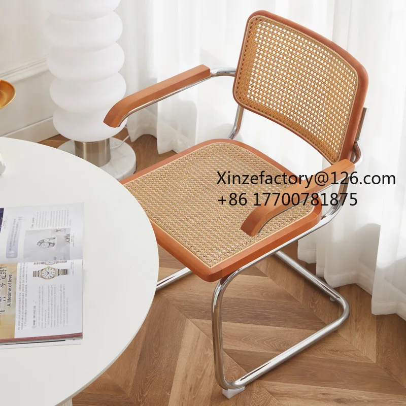 Factory Direct 2026 Top Rated Solid Wood Chair Wholesale Medieval Rattan Dining Household Back Coffee Dining