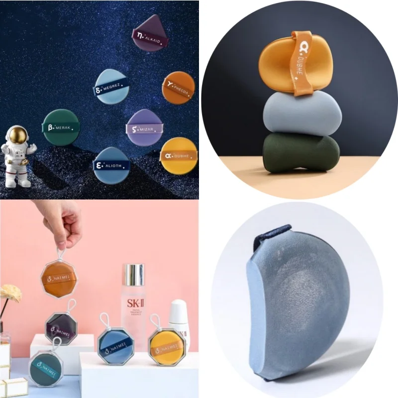 YS00058- 듀얼 유즈 (건식 및 습식) 스펀지 퍼프, 비흡수성, 라텍스 프리, 메이크업 및 에어 쿠션 세팅용, 고탄력