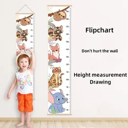 Kids Height Chart Wall Hanging Decals Sticker For Kids Room Decor Wallpaper Baby Child Measure Height Ruler Growth Chart