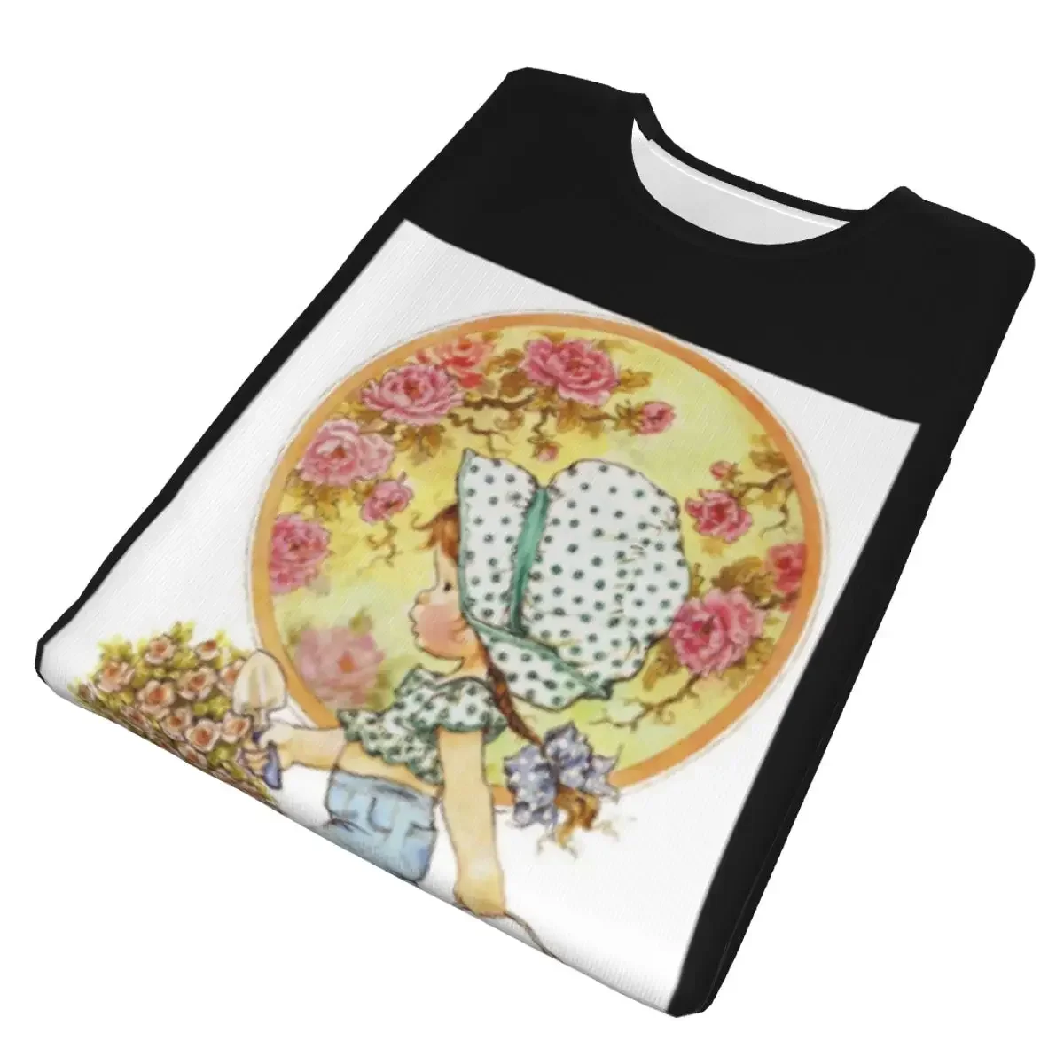 polyester Sarah Kay Swing Girl T-Shirt Men's Funny T Shirt Men Crew Neck Summer Shirts Tops