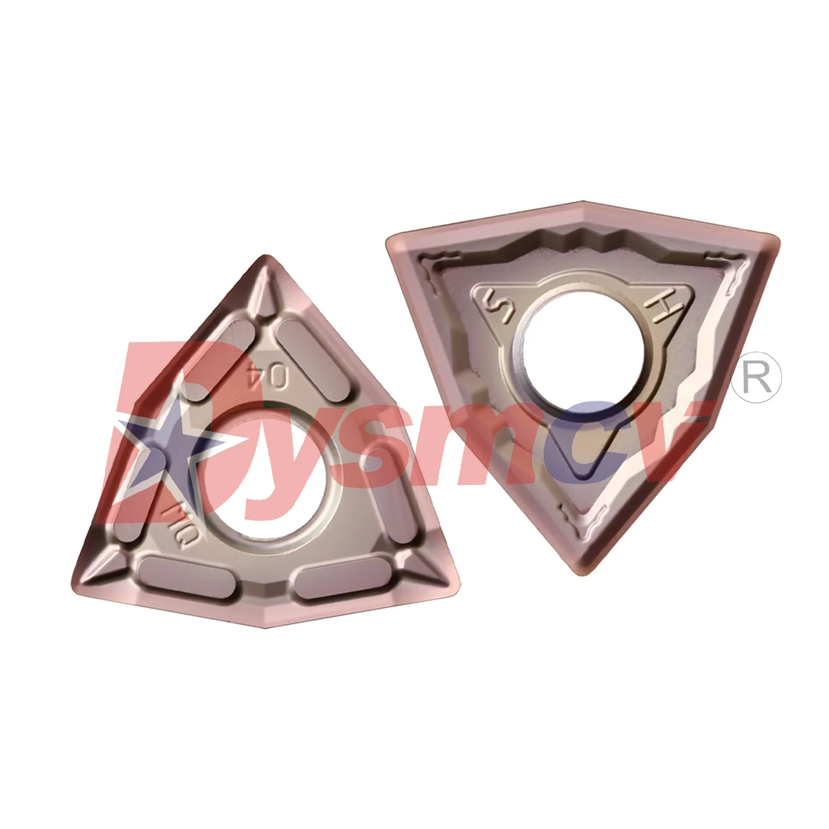 DESKAR 100% Original CNC Outer Circular Blade WNMG080404 WNMG080408-MA/MS/MQ/HA LF6118 Stainless Steel Peach Shaped Turning Tool
