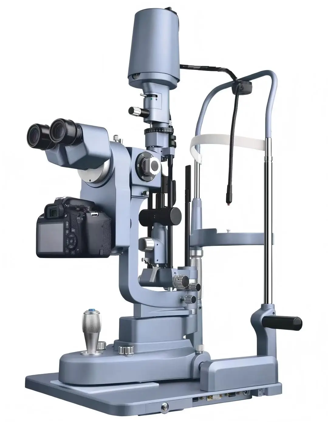 Professional Eye Examination Ophthalmic Eye Exam LED Slit Lamp Microscope With High Precise Eyepiece