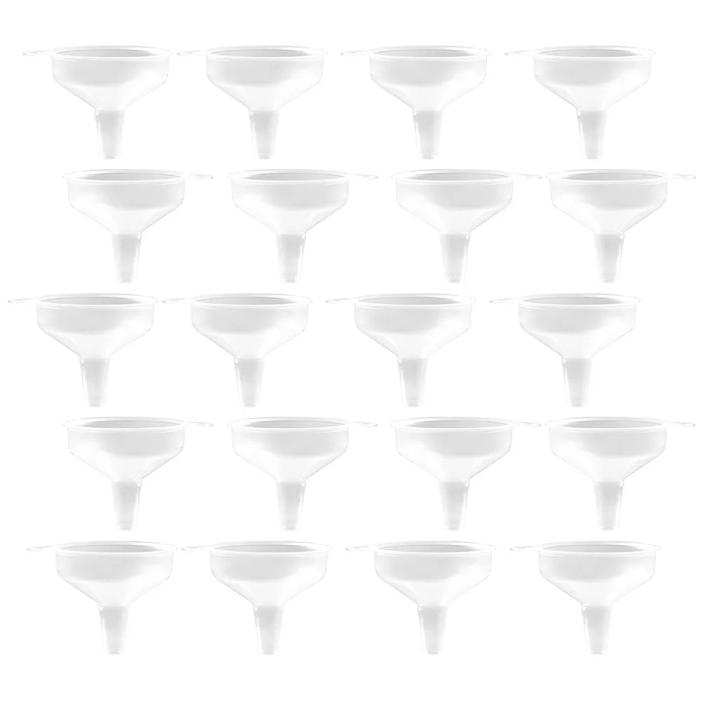 

120Pcs Dispensing Funnels Lightweight Small Practical Transfer Funnels Liquid Packaging Tools for Cosmetics