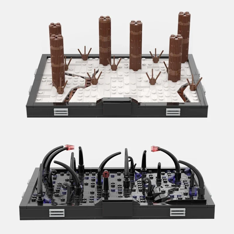 

Конструктор звёздный из фильма Moc, конструктор для дуэли на отчаянии, модульные блоки, подарки, рождественские игрушки, Наборы для творчества